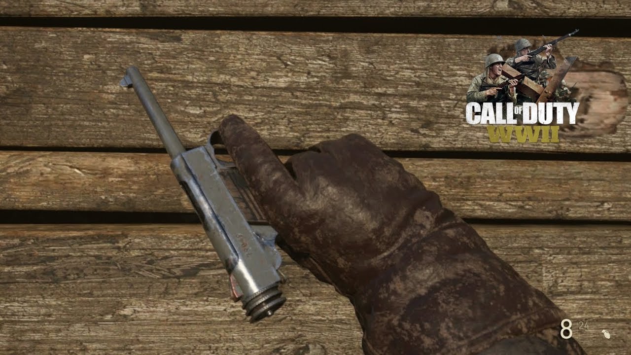 P-08 Weapon Review (Call of Duty: WWII)