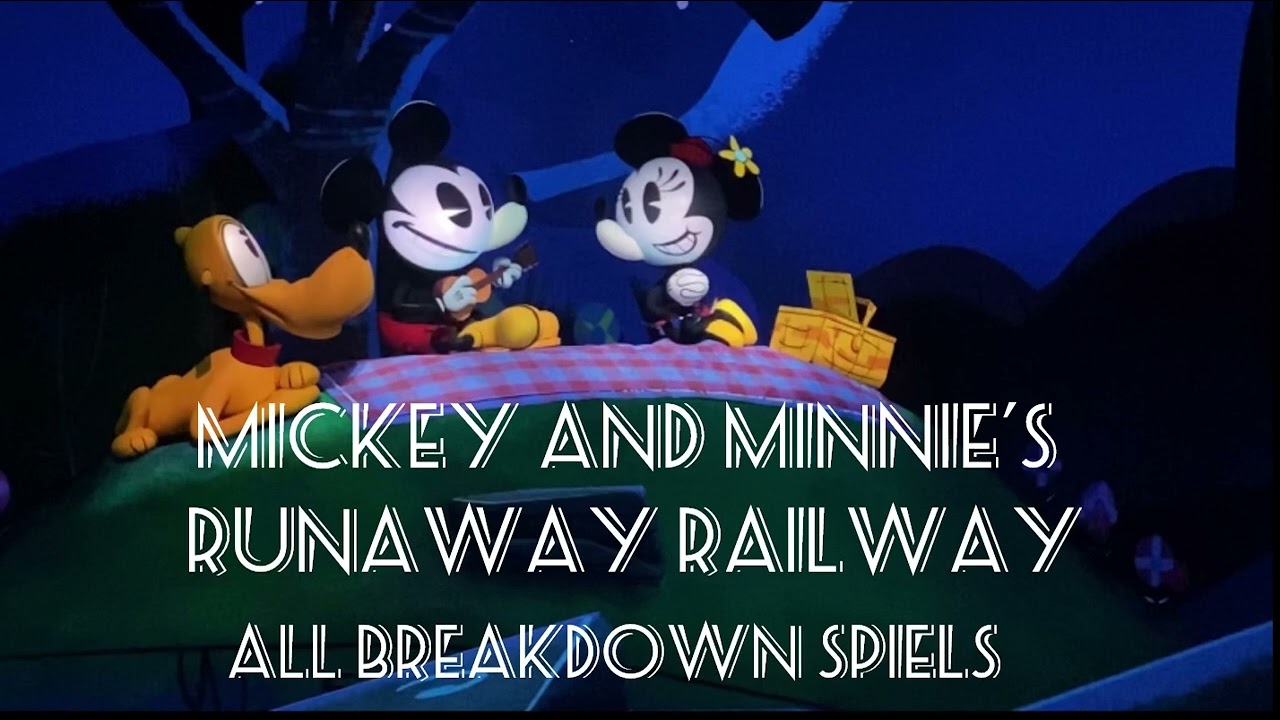Mickey and Minnie’s Runaway Railway Break Down lines
