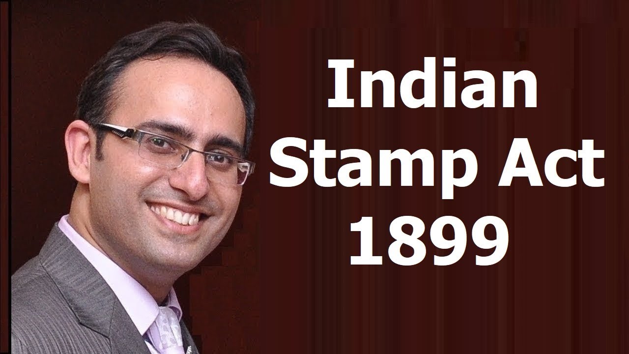 Stamp Act 1899 (Part-1)