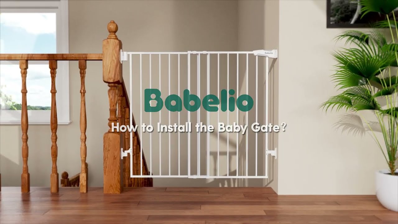 Babelio: Boundless B17 Baby Safety Gate | Installation