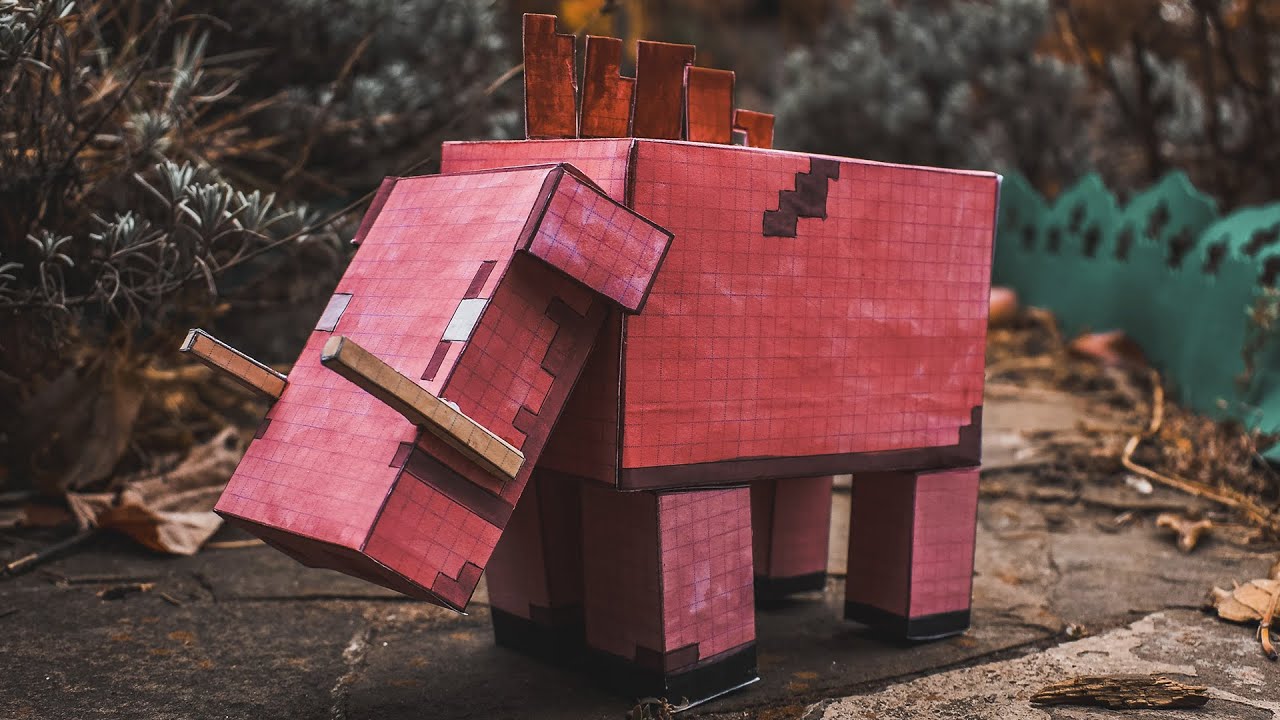 НОВЫЙ МОБ - БОРОВ - АДСКОЕ ОБНОВЛЕНИЕ - ЗВЕРЬ ПИГЛИНОВ - МАЙНКРАФТ #minecraft #DIY #майнкрафт