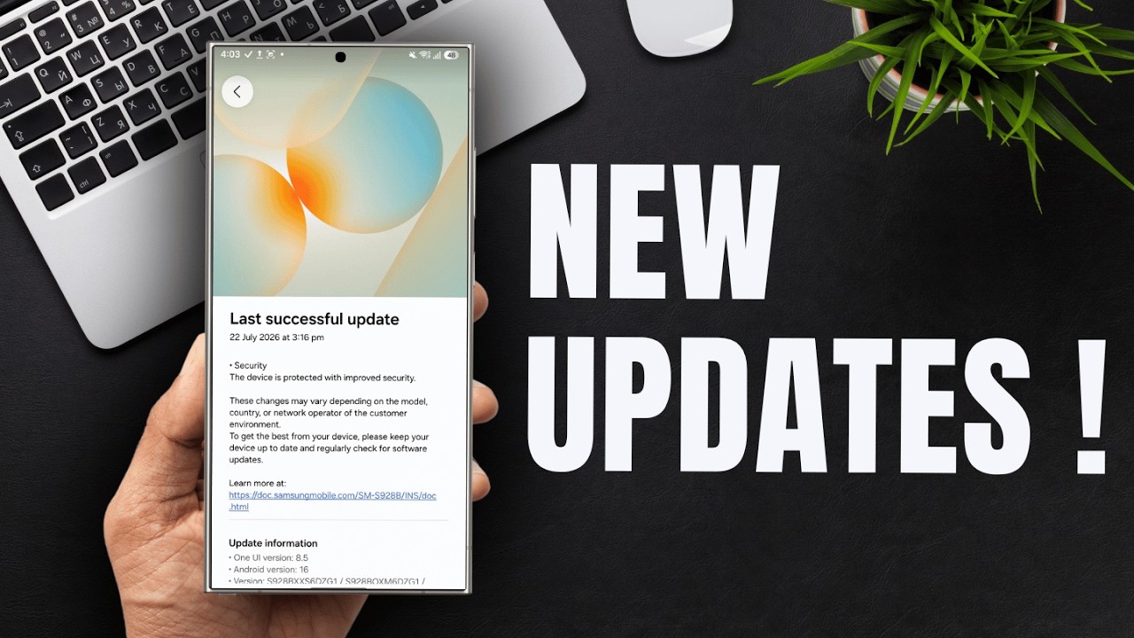 Multiple New Updates for Samsung Galaxy S 24 Series ! Update Now