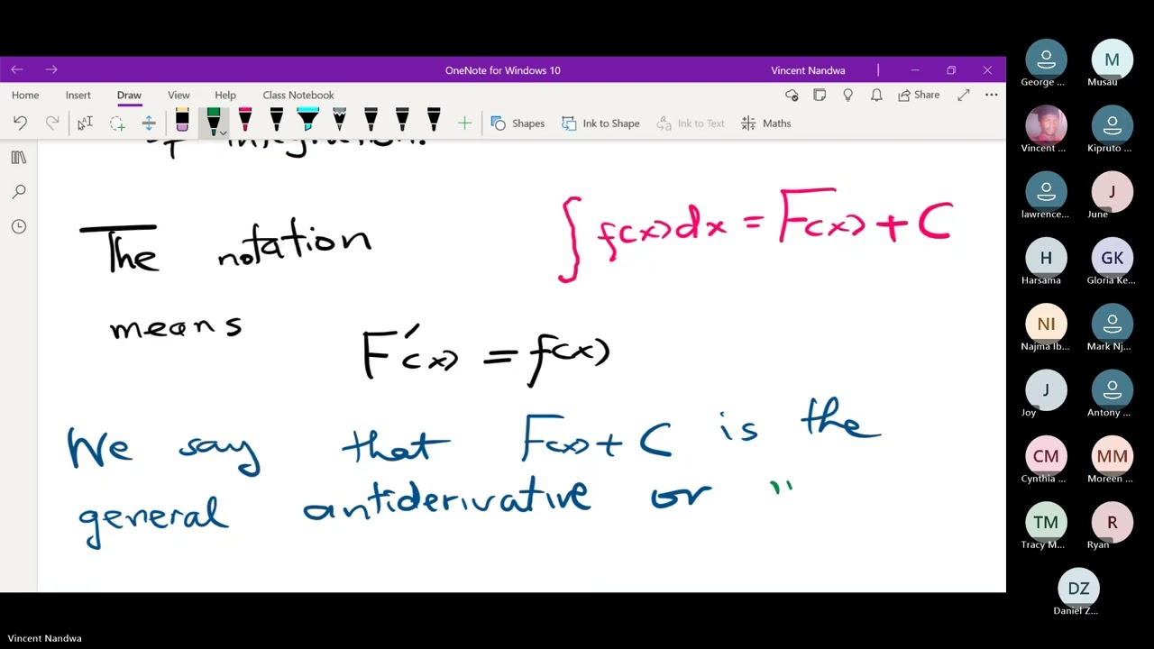 Integration Part 1 of 3 (Class of 25-01-2025)