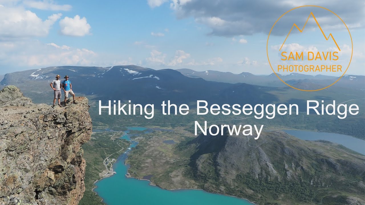 Hiking the Besseggen Ridge, Norway, August 2020