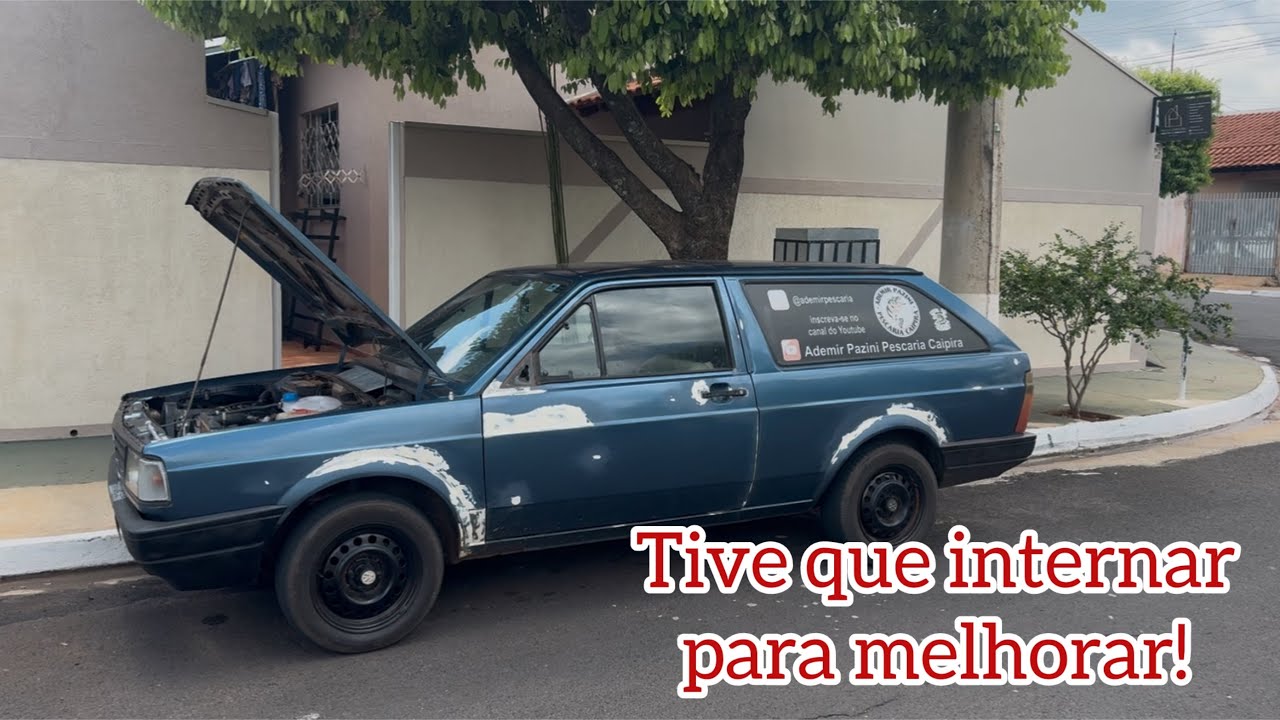 Fiquei sem pescaria uns dias mas voltarei em breve,para mas pra reformar a viatura 🙏🙏