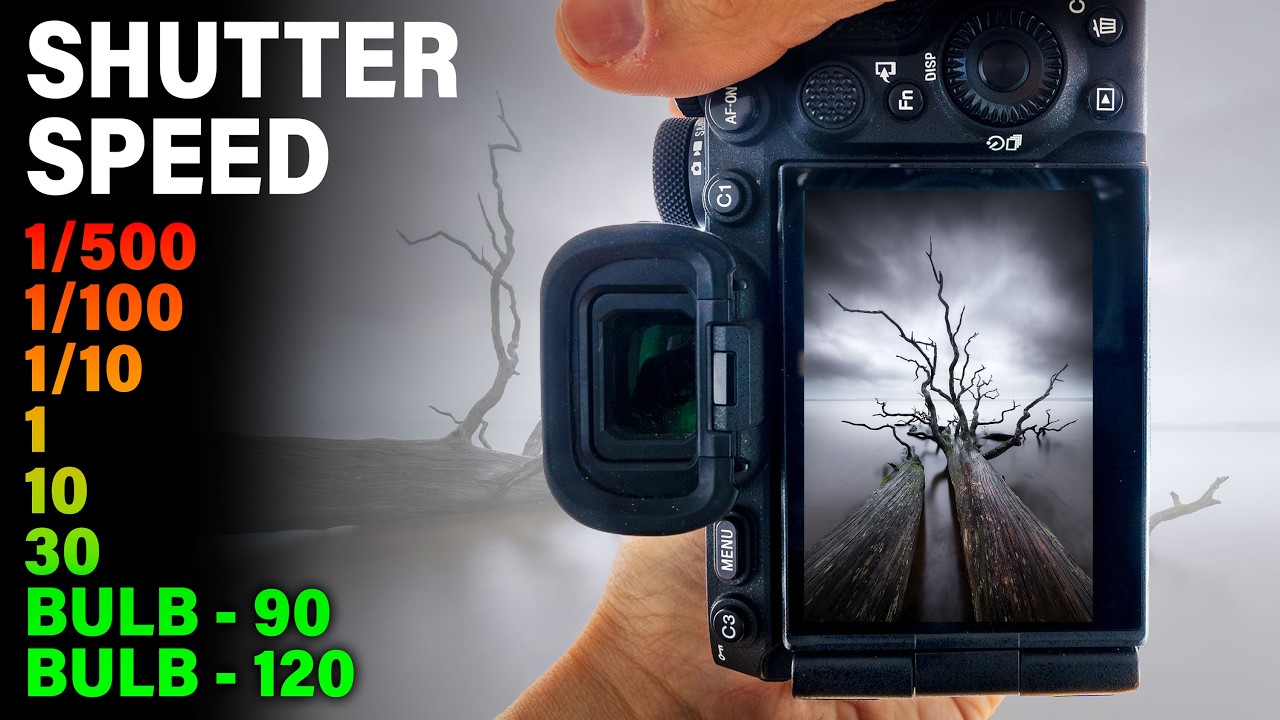 STOP using the wrong SHUTTER SPEED.