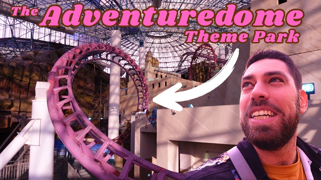 The Adventuredome: The Only INDOOR Theme Park in Las Vegas! - FULL TOUR AND REVIEW
