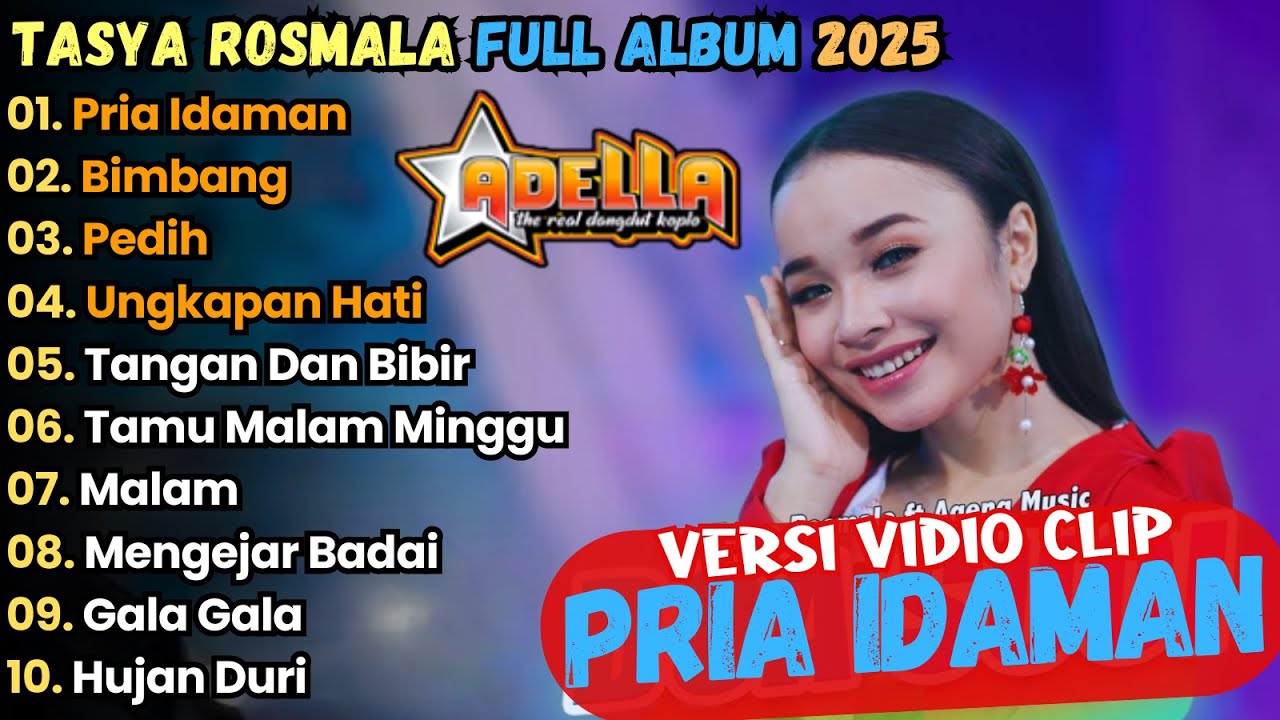 Pria Idaman - Tasya Rosmala Full ALbum Terbaru 2025 || Adella Terbaru 2025 || Bimbang - Pedih