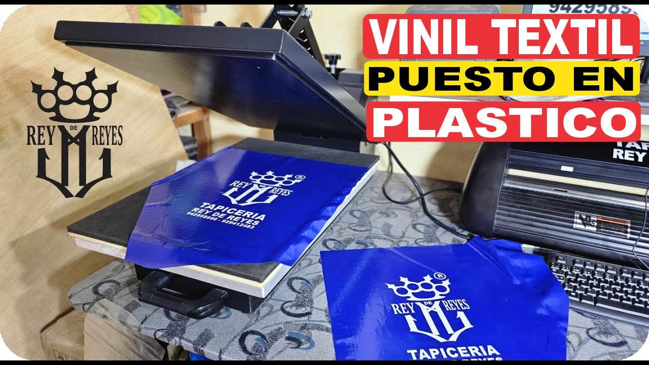 VINILO TEXTIL, EN PLASTICO COMO COLOCAR ( MATERIAL DOBLE FAZ PARA CARPA )
