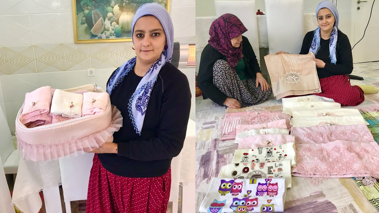 GELİN EVİ ÇEHİZLİK EŞYALARI 🥰 PATLICAN İLE EN LEZZETLİ AKŞAM YEMEĞİ 💯 KEND İŞLERİ ASMR