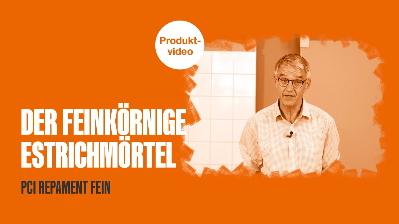 Der feinkörnige Estrichmörtel mit bester Modellierbarkeit