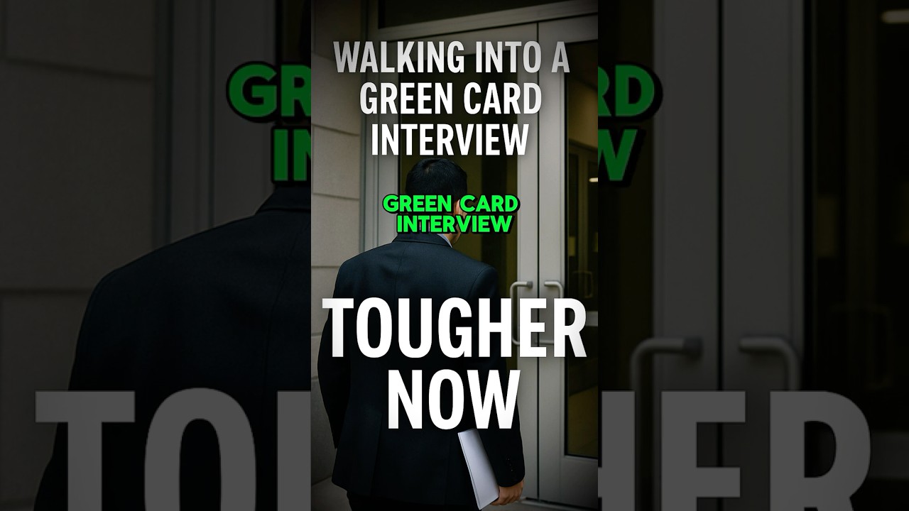 2025 Green Card Interview: Top Questions You Must Know #uscis #greencardinterview #greencard #civic