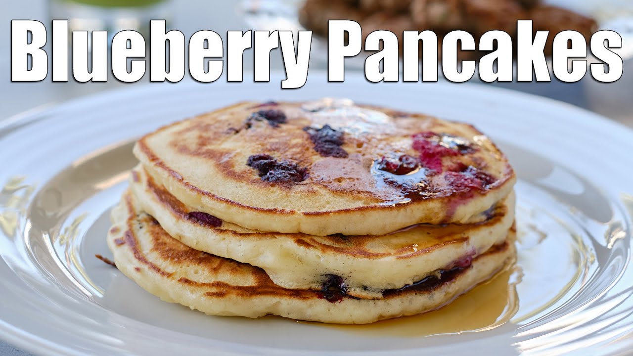 Blueberry Pancakes | Easy Breakfast Recipe