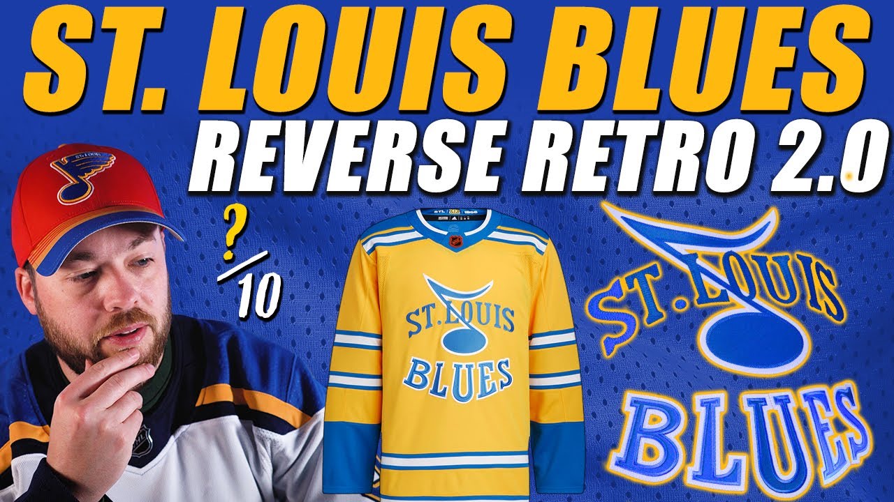 St. Louis Blues Adidas Reverse Retro 2.0 Jersey Review!