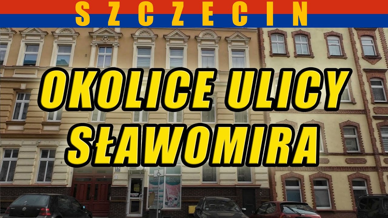 Okolice ul. Sławomira - spacer wirtualny w Szczecinie. Marzec 2024.
