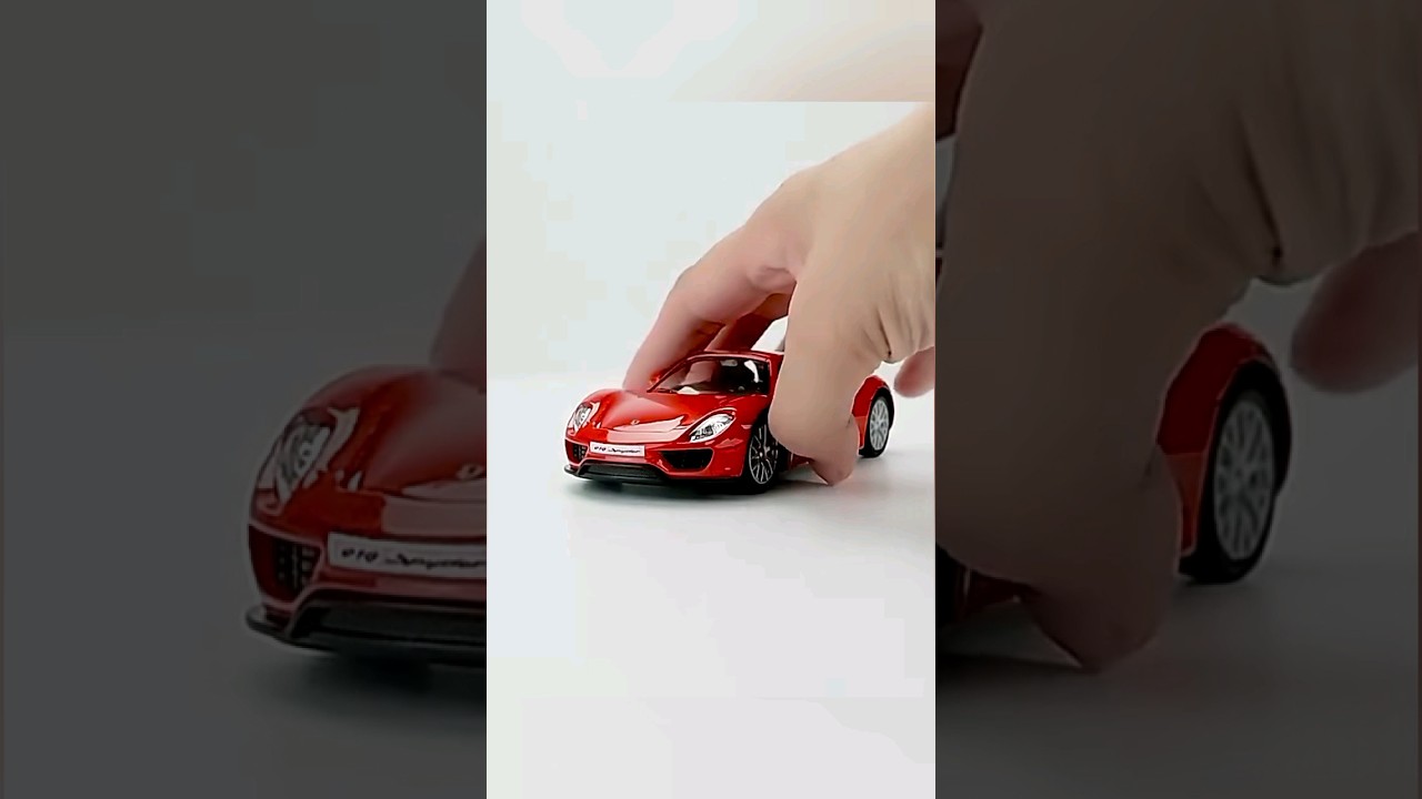 1:36 Porsche 918 Sports Car Alloy Model Diecast car #porsche