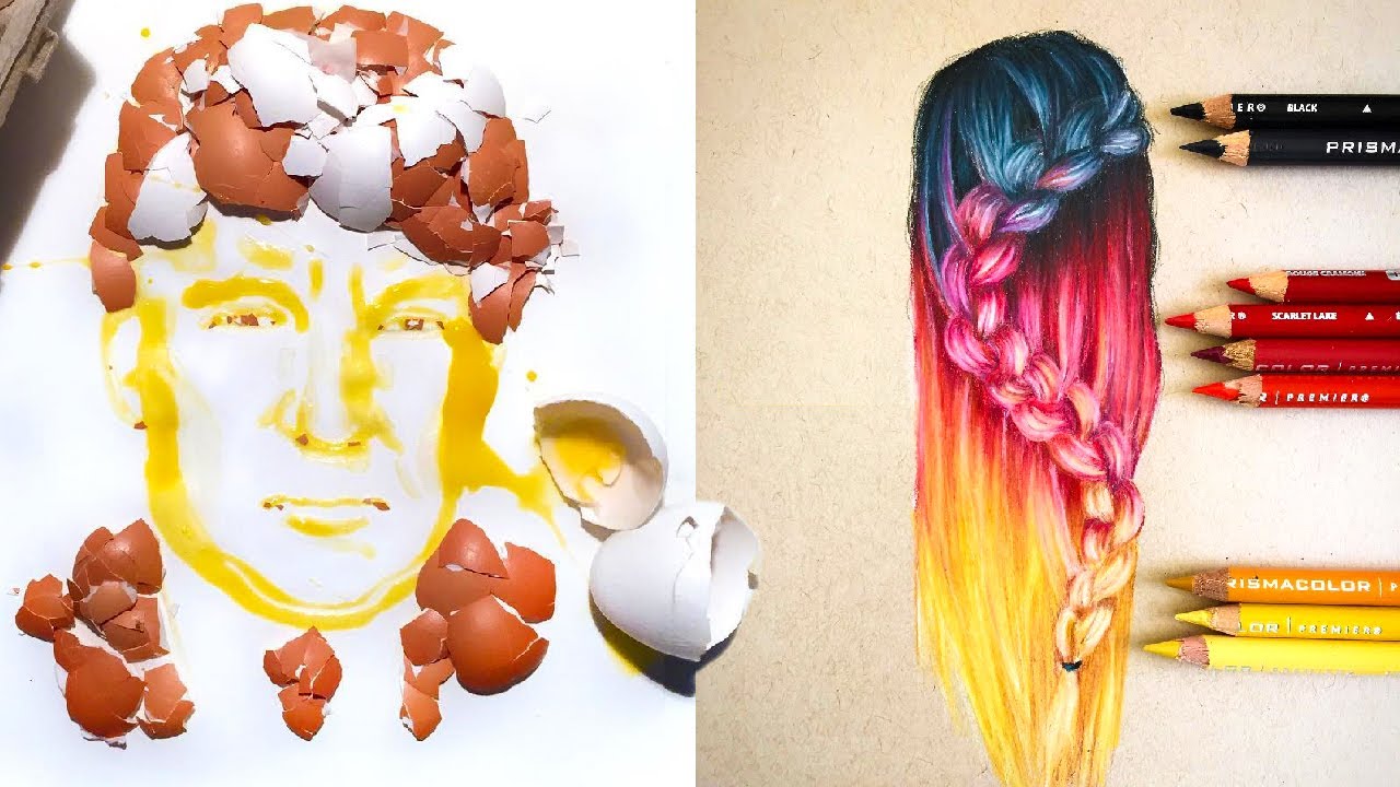 These Talented Artists Will Inspire Your Creativity. ODDLY SATISFYING ART VIDEOS