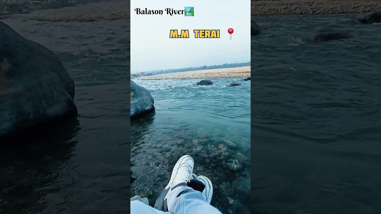 Balason River view in M M Terai 📍