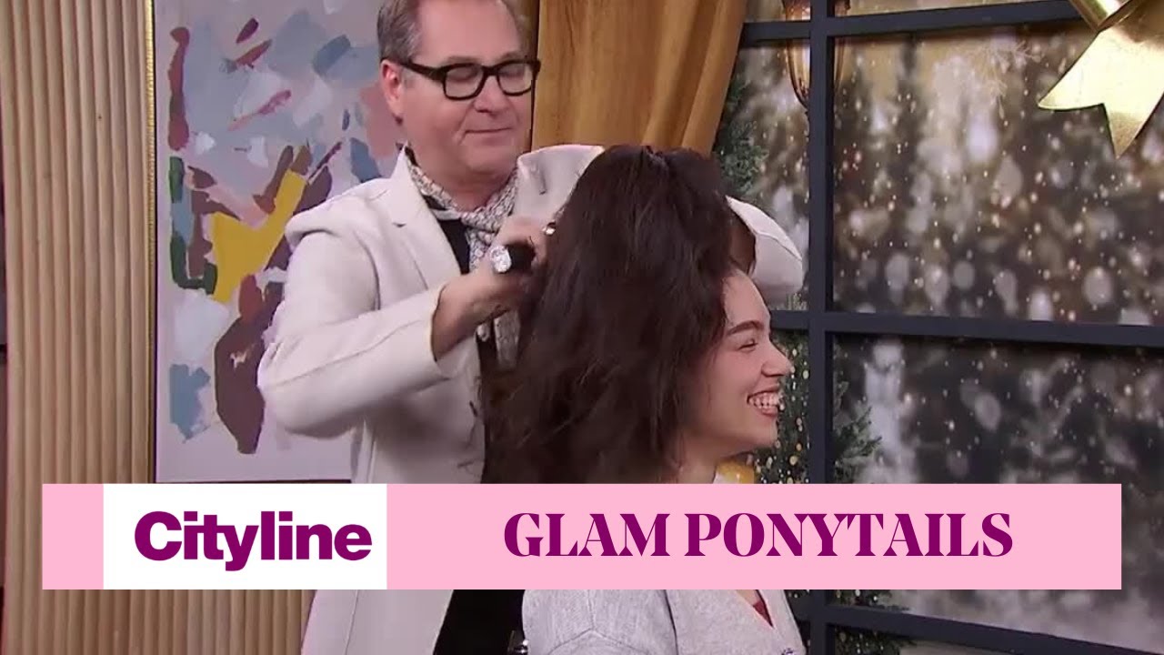 The 3 stylist hair hacks for a glam ponytail