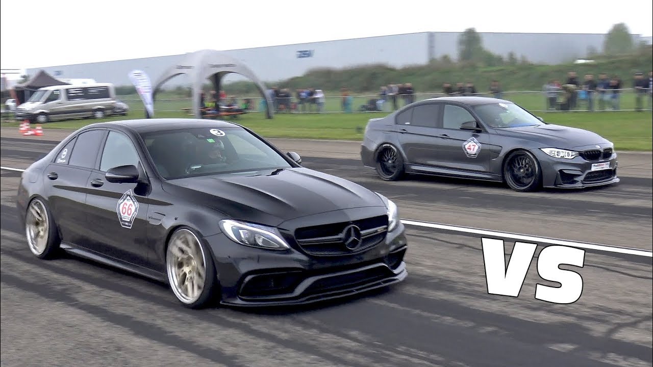 BMW M3 F80 vs C63 AMG vs Audi R8