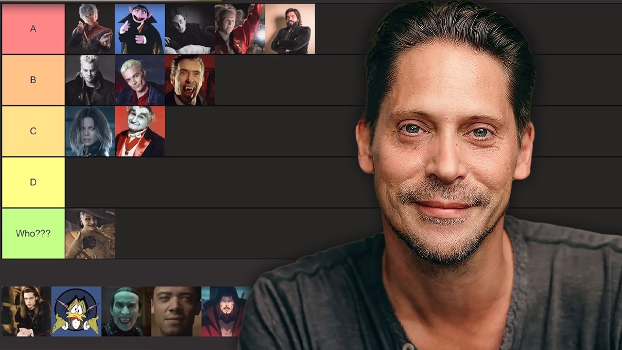 Astarion Ranks Every Vampire | Neil Newbon's Vampire Tier List