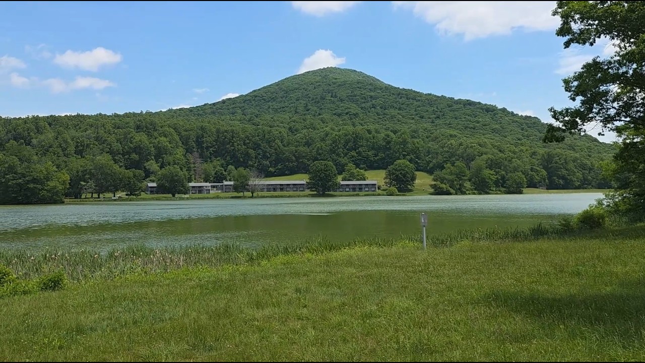 Peaks of Otter with Parkway overlooks