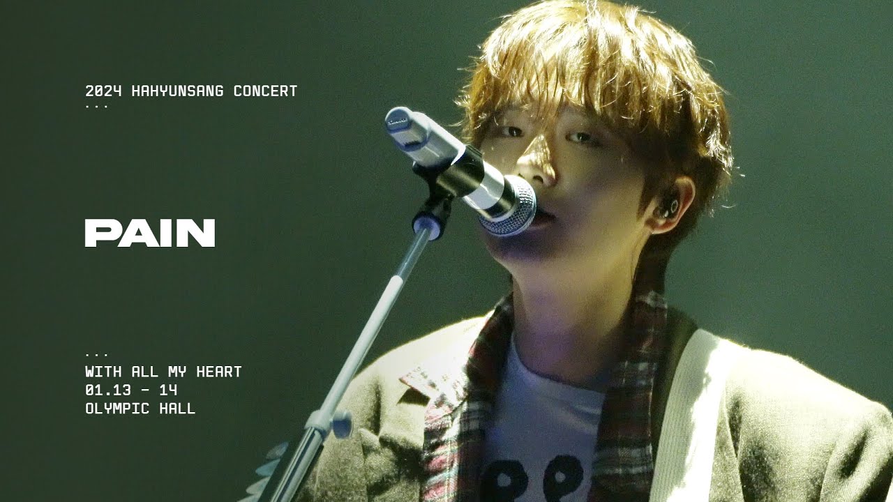 [4K] 240113 Hahyunsang Concert 하현상(Hahyunsang) - Pain