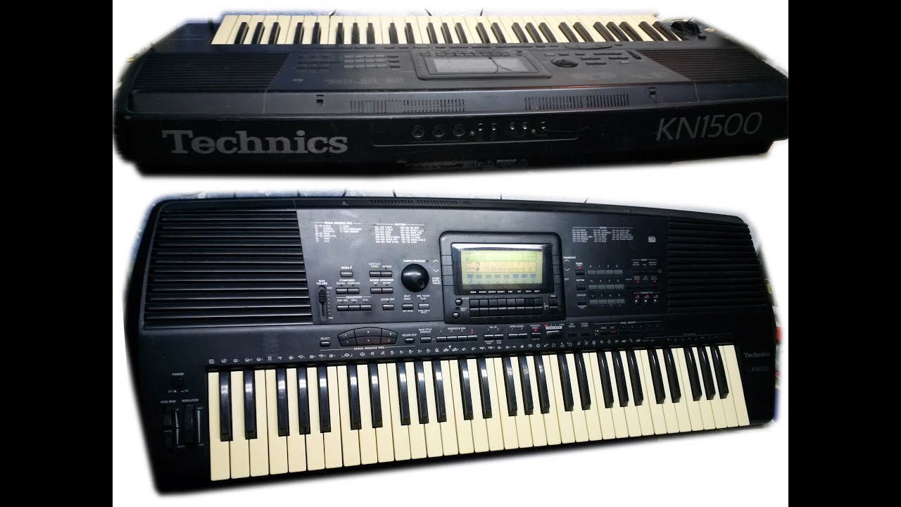 Technics KN 1500 (sounds and styles demonstration)
