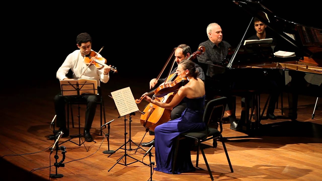 Beethoven Op. 16, Piano Quartet version, second movement LIVE