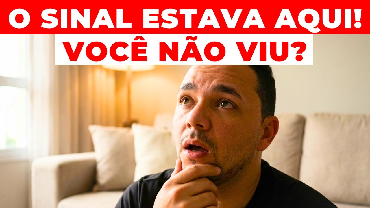 DEUS JÁ TE RESPONDEU, MAS VOCÊ NÃO PERCEBEU!