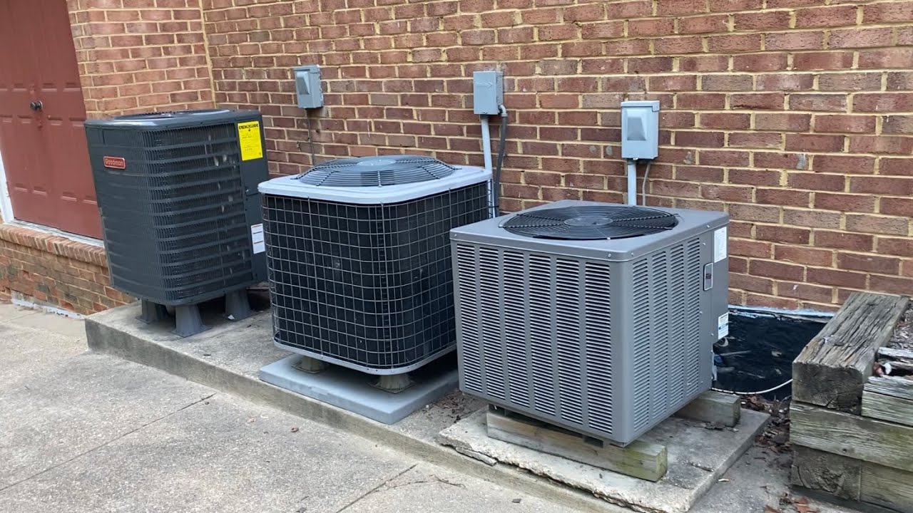 Brand new Goodman GSZ14, Heil Performance, Ruud Value, and Arcoaire Ten heat pumps