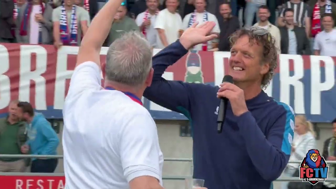 Huldiging Promotie FC 's Gravenzande
