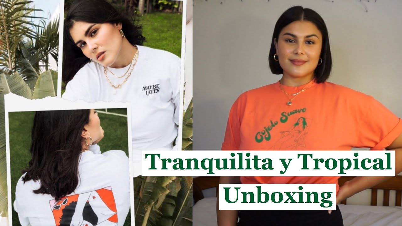 Lights Label: Tranquilita y Tropical CURVY SIZE 12 TRY ON!!!