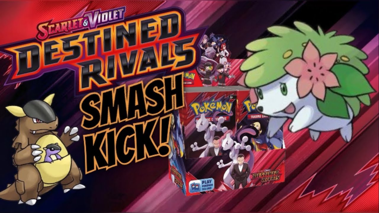 Pokémon Scarlet & Violet Destined Rivals Booster Box Break #4!