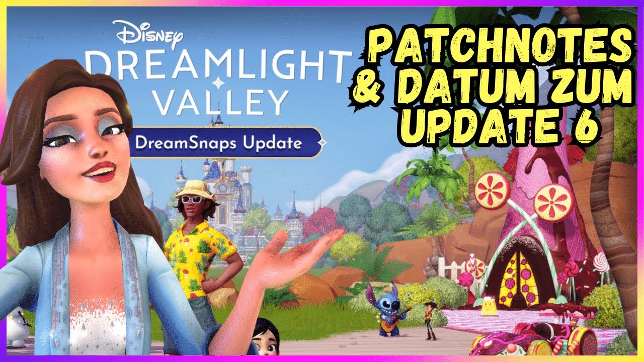 Patchnotes & Erscheinungsdatum zu Update 6 in Disney Dreamlight Valley
