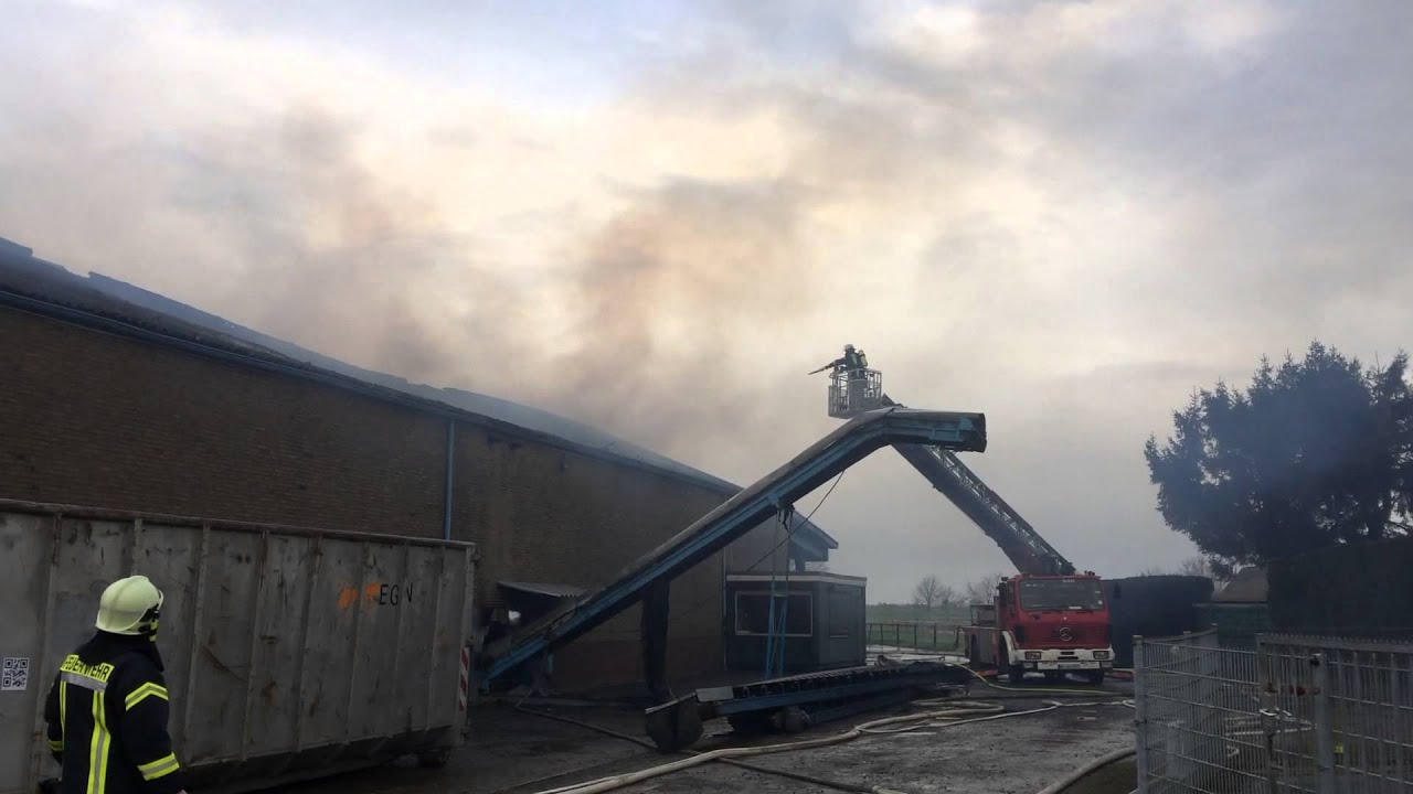 Lagerbrand in Heilder