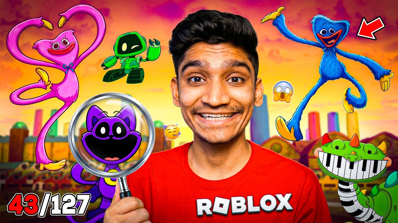 Can I Find 51+ POPPY PLAYTIME CHARACTERS In Roblox!? 😱🧸