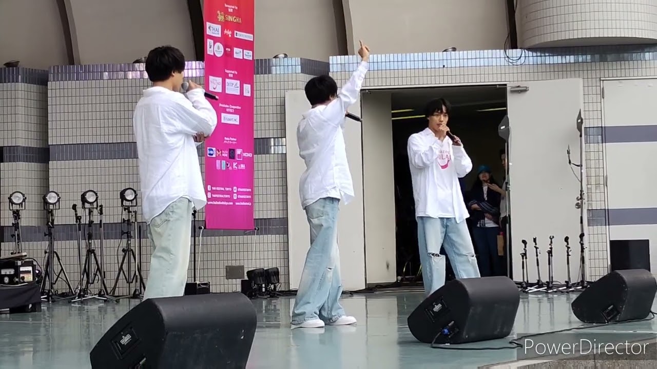 佐藤三兄弟タイフェス東京２日目✌️メインステージのトークショー