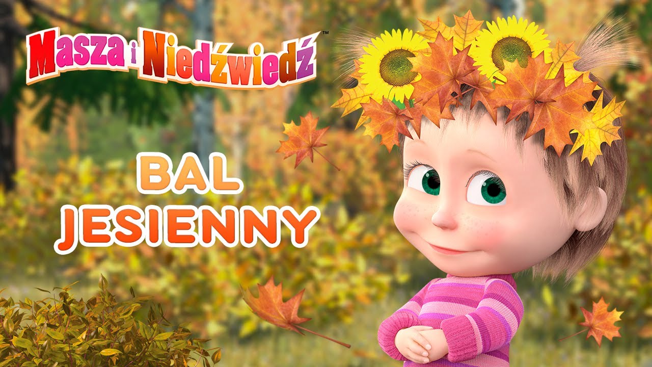 Masza i Niedźwiedź 👱&zwj;♀️🐻 Bal Jesienny 🍁Masha and the Bear🍁