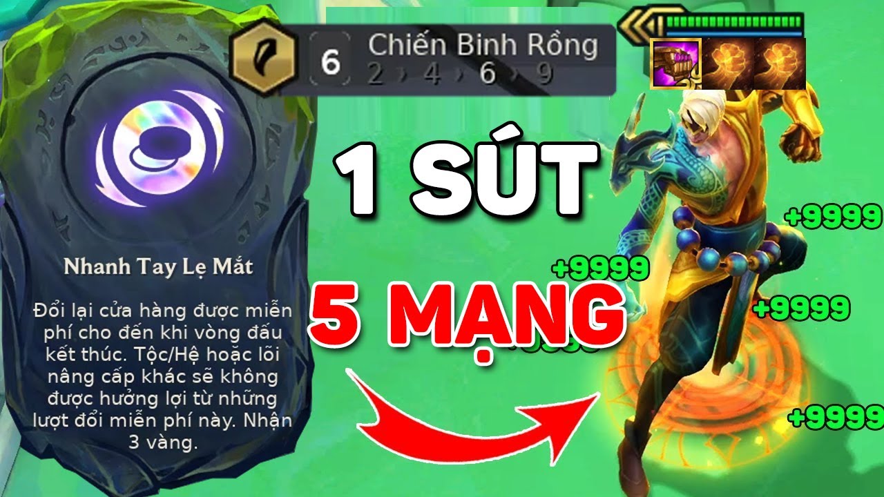 1 SÚT = 5 MẠNG HƠN 20.000 SÁT THƯƠNG VỚI 