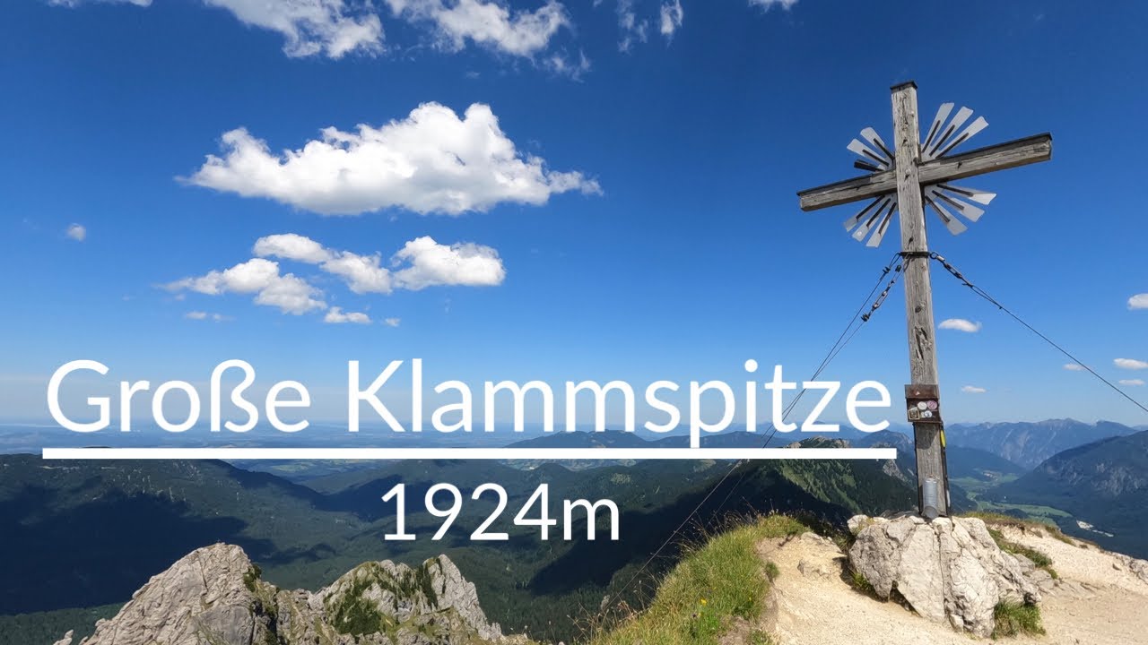 Große Klammspitze 1924m über Brunnenkopfhäuser// Ammergauer Alpen
