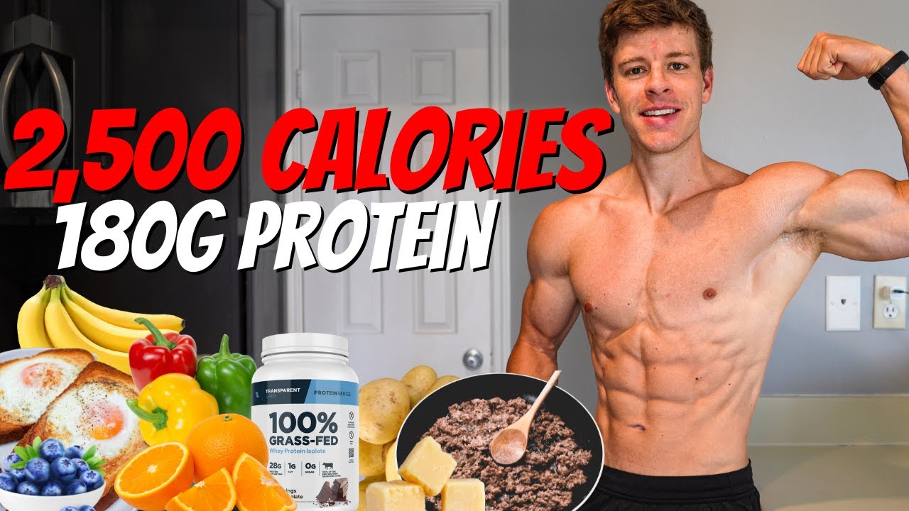 Full Day of Eating 2,500 Calories | Low Calorie High Protein Diet To Lose Fat