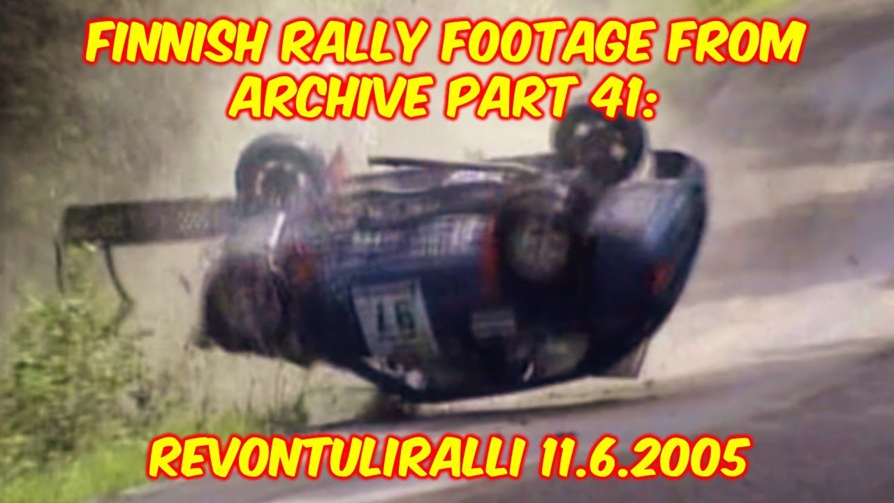 Finnish rally footage from archive part 41: Revontuliralli 11.6.2005 Hankasalmi