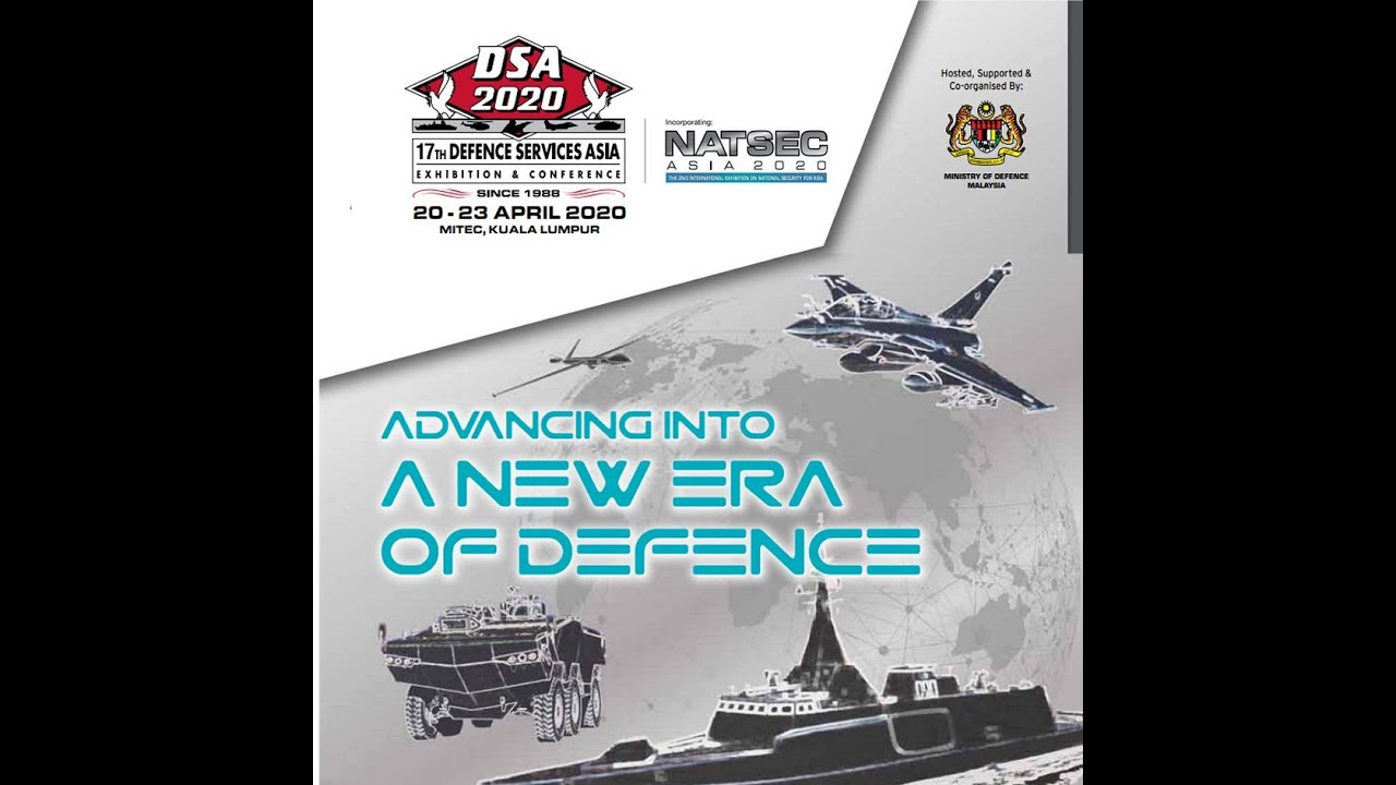 Teaser DSA NATSEC 2020 Defence Services Asia Homeland Security Exhibition Kuala Lumpur Malaysia