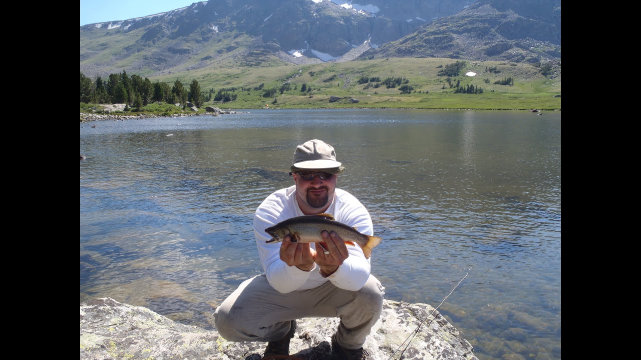 Fly Fishing Cutthroat and Golden Trout Wind River Mountains WY 2013 Bridger Fitzpatrick Wilderness