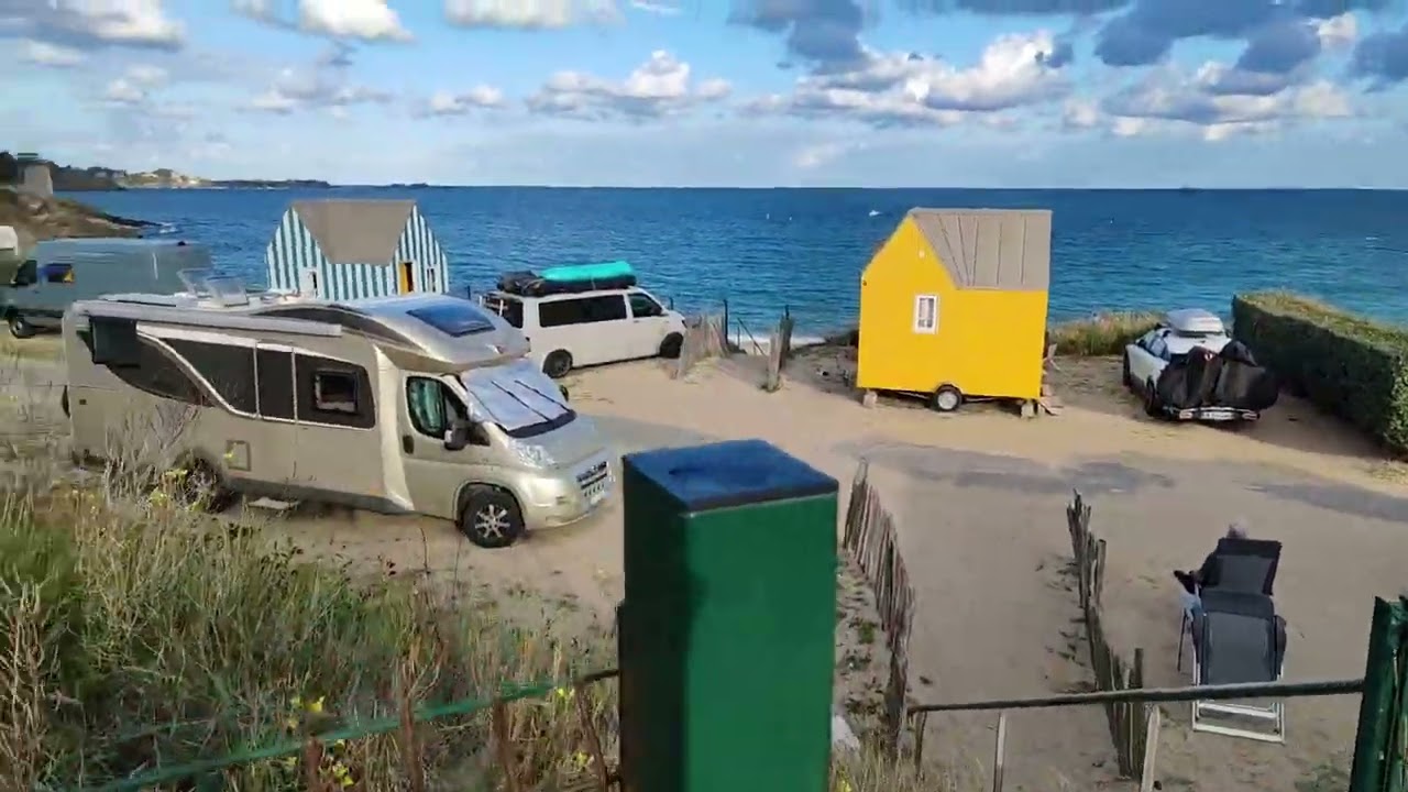 Camping port blanc à Dinard. Étape 6 