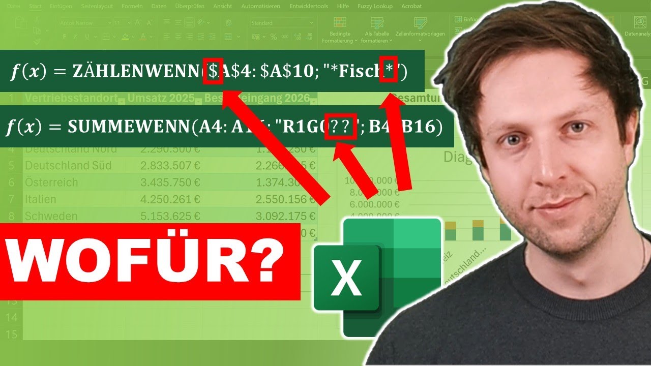 TOP 10 Excel-Formelsymbole die du kennen solltest