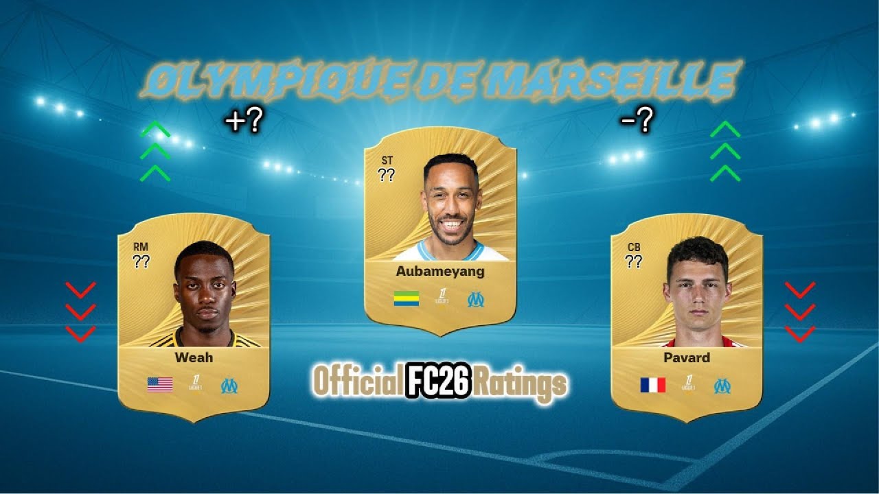 FC26 OFFICIAL RATINGS! MARSEILLE! FT ALL NEW SIGNINGS!