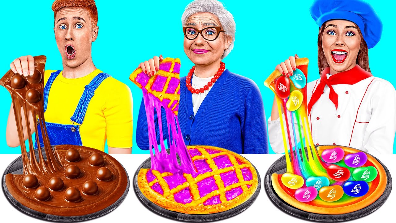 Кулинарный Челлендж: Я против Бабушки | Забавная Кухонная Битва от Crazy DO