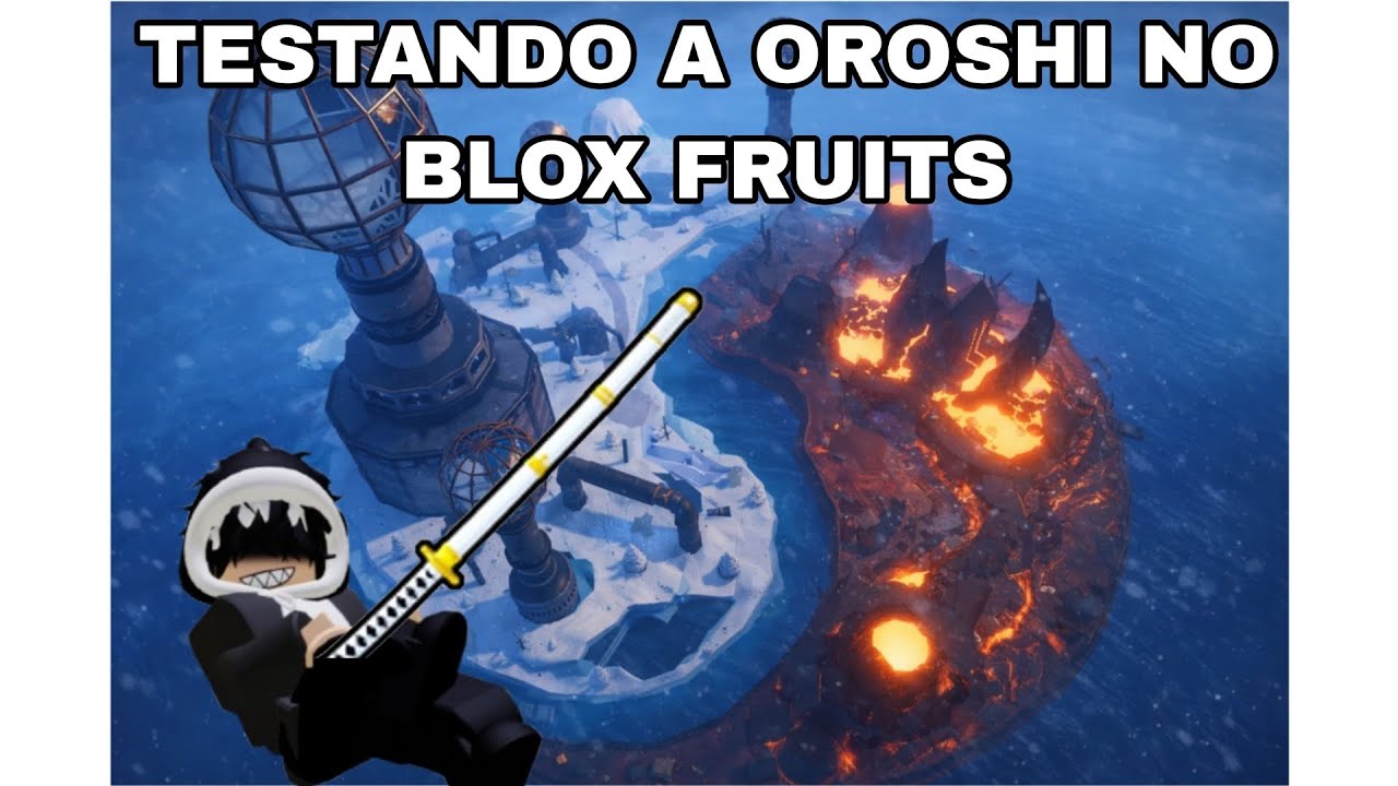 TESTEI A OROSHI NO BLOX FRUITS ELA É BOA? 